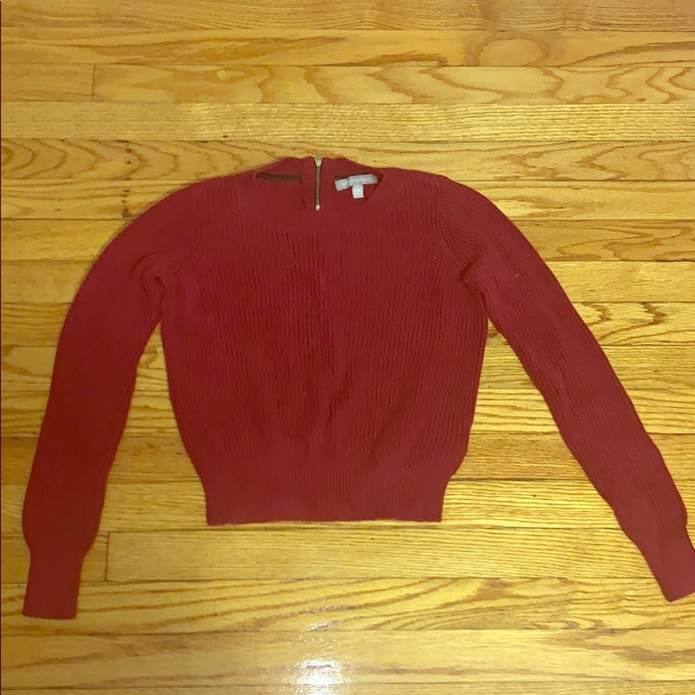 Last call‼️Banana Republic Cropped Zip Sweater